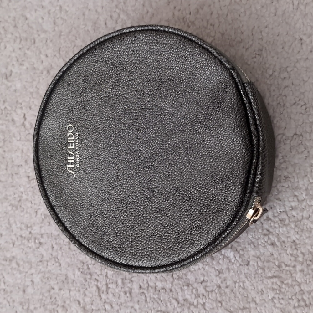 Shiseido Round Cosmetic Pouch
